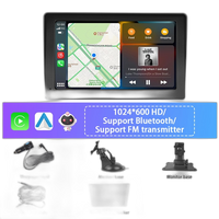 Autmonitor, 7 Inch, Compatibel met Apple CarPlay & Android Auto, WIFI & Bluetooth Verbinding