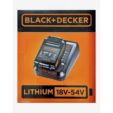 Black + Decker Badc2a20 -QW batterij- en oplader set - Slide Pack Lithium 18V 2 Ah + oplader 2 Ah batterij