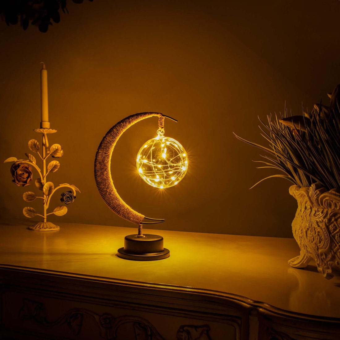CrescentLight⢠| Enchanted Moon Lamp 0