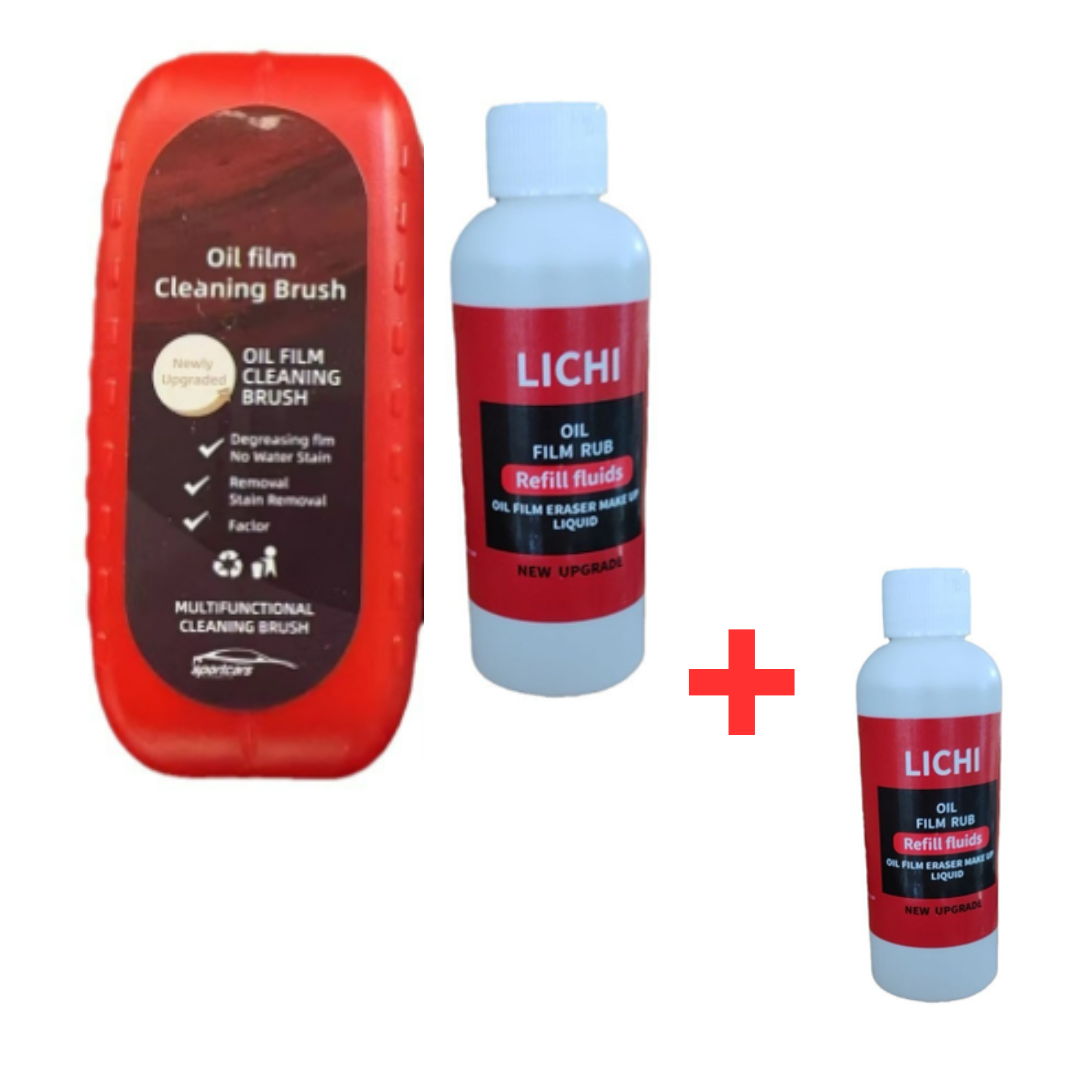 GlideCoat - Autoglas-Ölfilm-Beschichtungslösung und Pinsel 0