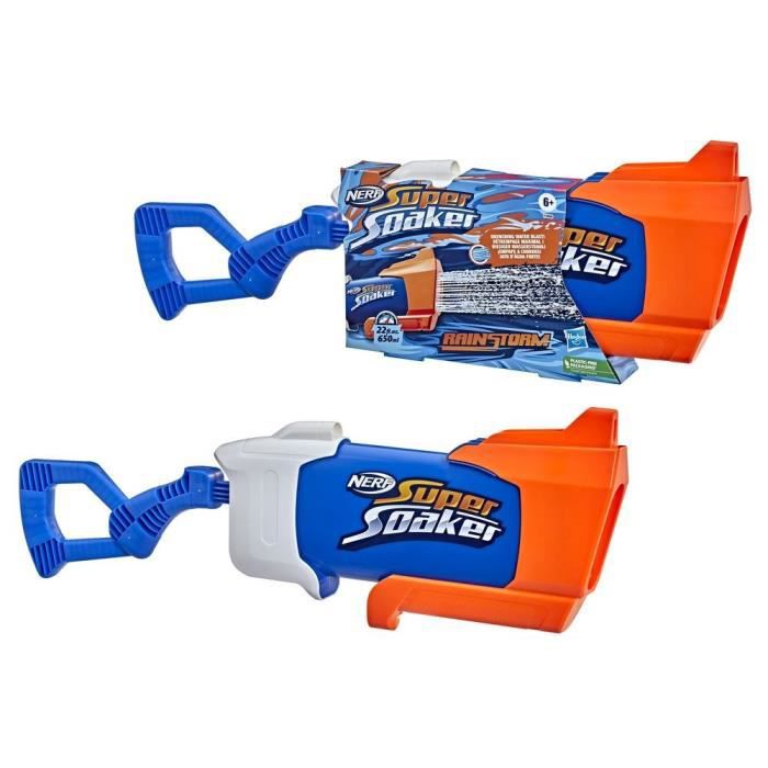 NERF SUPER SOAKER - Rainstorm Water Blaster - stromende waterstraal, buitenspeelplezier voor kinderen, tieners en volwassenen