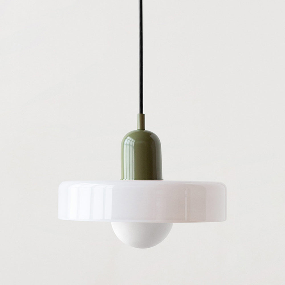 KristallLicht™ metal-glass pendant light 20