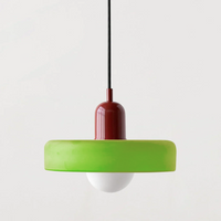 KristallLicht™ metal-glass pendant light 23