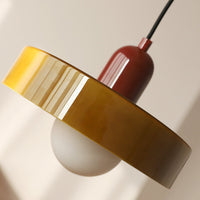 KristallLicht™ metal-glass pendant light 3