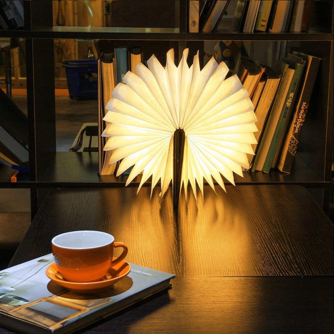 LumiFold⢠- Foldable bedside lamp for turning pages 0