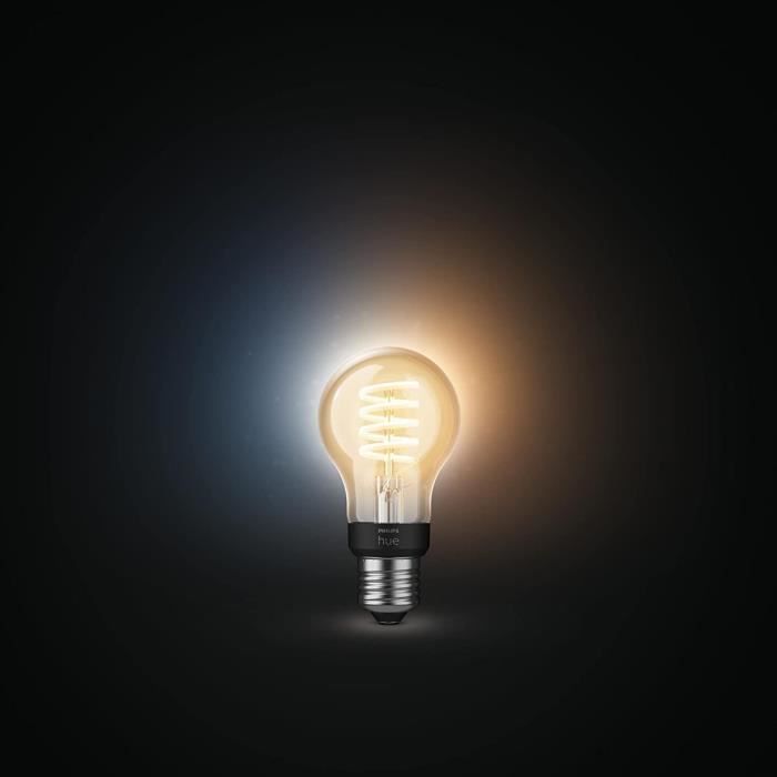 Philips Hue White Ambiance, LED Verbonden LED Filament E27, Bluetooth compatibel, werkt met Alexa, Google en Homekit
