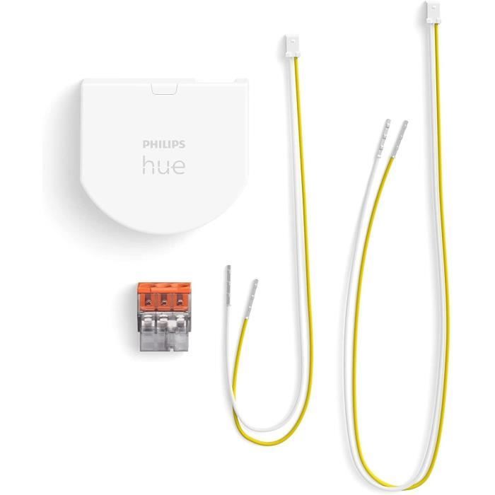 Philips Hue muur schakelmodule, wit, werkt met Alexa, Google Assistant en Apple Homekit