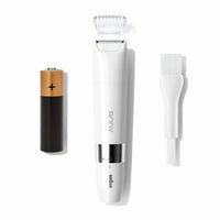 Braun Body Mini BS1000 Elektrische Lichaamstrimmer voor Mannen en Vrouwen - Nat & Droog - Multi-functioneel - Wit