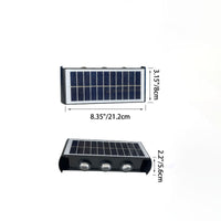 SolaraMax Solar-Wandleuchte | Modernes Design | Solarbetrieben | IP56 Wasserdicht | Energieeffizient 5