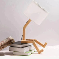 Stickman™ - Wooden Stickman Woden Lamp 3