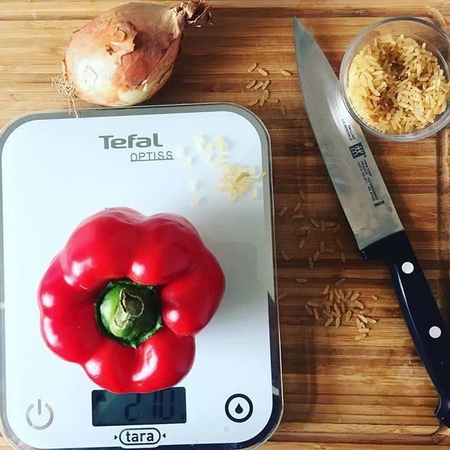 Tefal - BC5000V1 Optiss Keuken Schaal 5kg/1g Functie Tare Vloeistof Conversie Scherm Wit