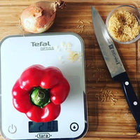 Tefal - BC5000V1 Optiss Keuken Schaal 5kg/1g Functie Tare Vloeistof Conversie Scherm Wit