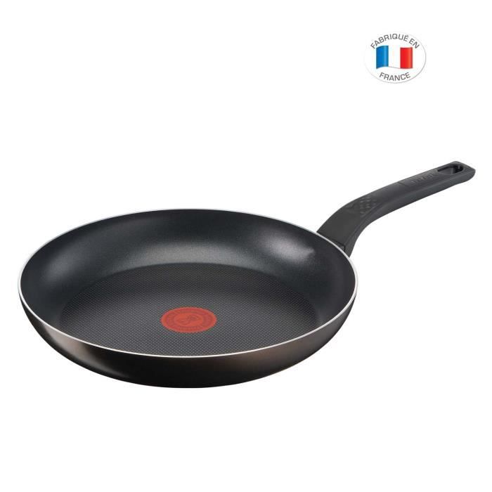 TEFAL G2550402 24 cm UNLIMITED pan Alle kookplaten inclusief inductie - Franse vervaardiging - Zwart
