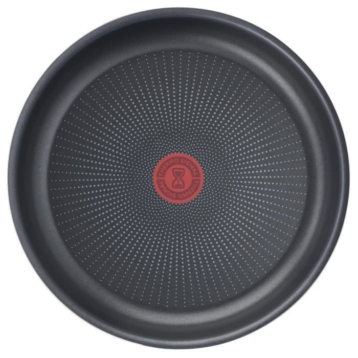 Tefal L1500402 Ingenio Easy Plus Koekenpan 24 cm, anti-aanbak, handvat apart verkocht, alle vuren behalve inductie