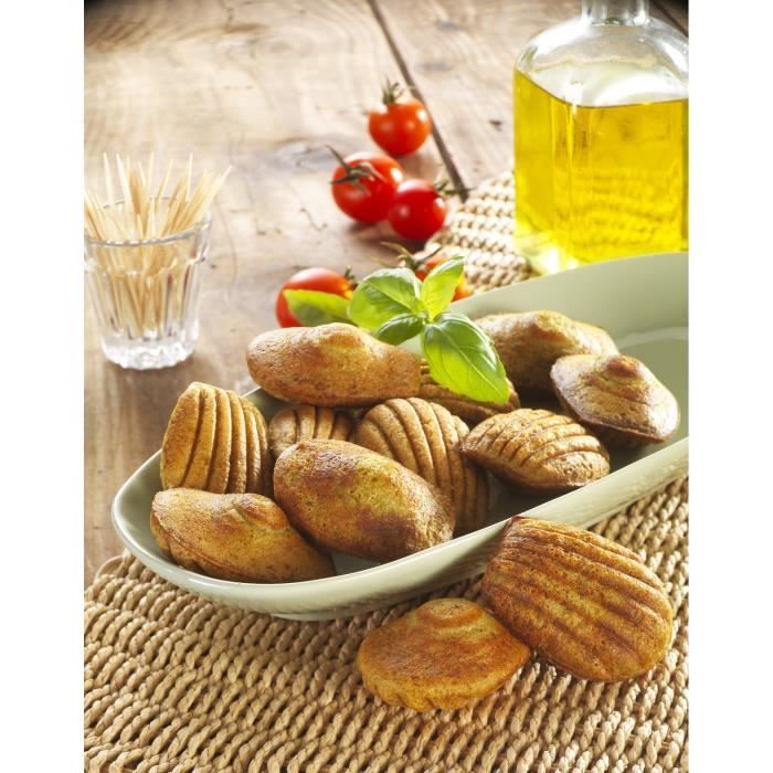 TEFAL Accessoires XA801512 Set van 2 mini madeleines Snackcollectie