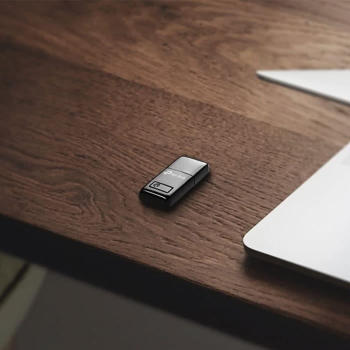 WIFI USB stick - TP-Link - 300MBps om een computer te verbinden met een draadloos netwerk en te genieten van supersnel internet