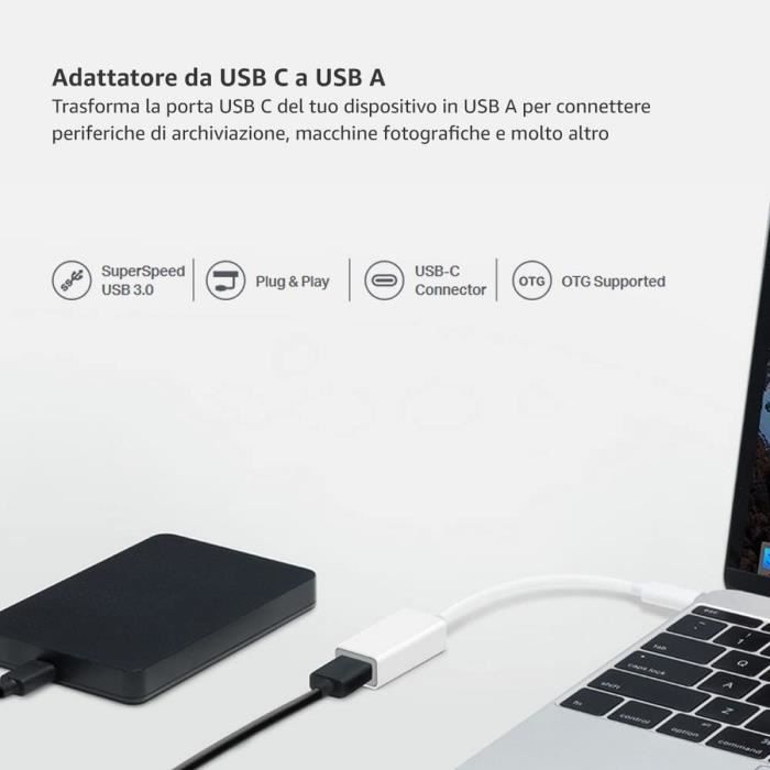 TP-Link UC400 Ultra Snelle USB 3.0 Type-C naar USB Type-A Adapter