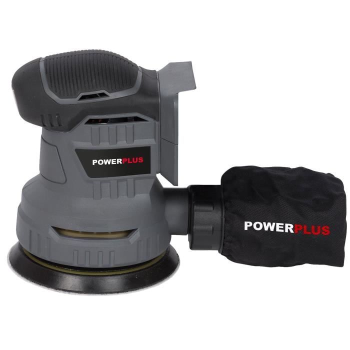 Power plus roterende schuurmachine 18v ??li-ion (zonder oplader batterij) Poweb4010