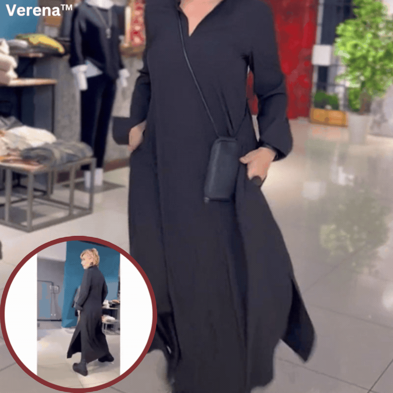 Verena™ Weiches langes Stretchkleid