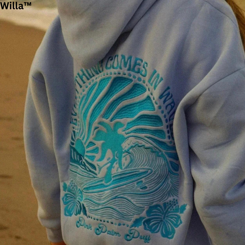 Willa™ Gemütlicher Sonnenuntergang-Komfort-Hoodie (1+1 Gratis)