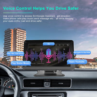 Autmonitor, 7 Inch, Compatibel met Apple CarPlay & Android Auto, WIFI & Bluetooth Verbinding
