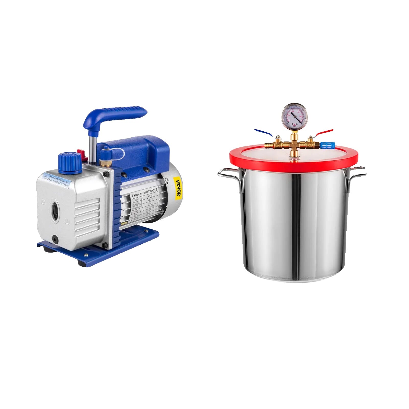 Vacuümpomp, Ingebouwde Koelventilator, Duurzame Afdichting