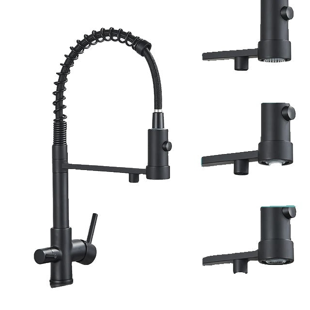 Kitchen Sink Faucet, 360 Degree Rotation, Water Purification