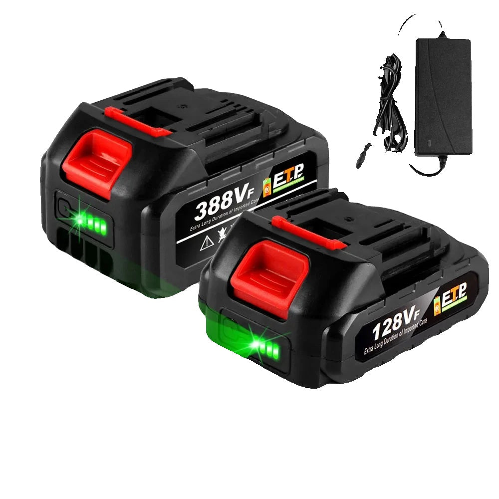 Rechargeable Lithium Ion Battery, 21V, LED Indicator