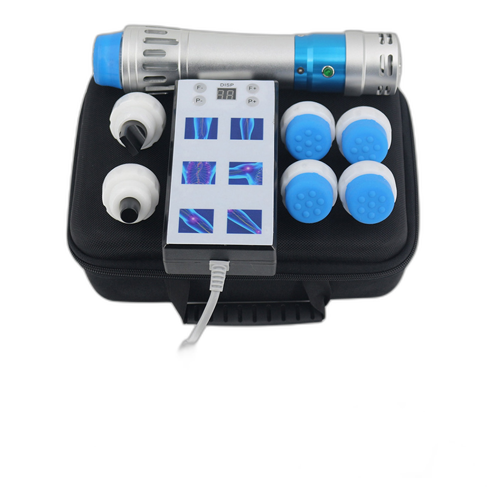 Shockwave Therapy Machine, ED Pain Relief, 7pcs Transmitter Set