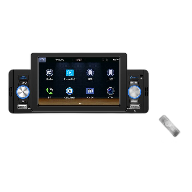 Autoradio MP5, Bluetooth Verbinding, Carplay Integratie