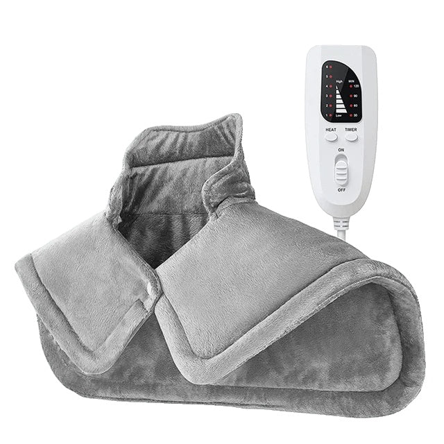 Electric Heating Pad, Shoulder, Neck, and Back Heating, Adjustable Temperature