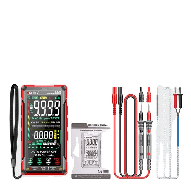 Digital Smart Multimeter, Auto Range, True RMS