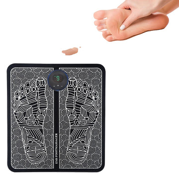 Foot Massage Mat, Electric EMS Technology, Relaxation and Pain Relief