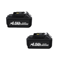 Rechargeable Battery Compatible with Makita, 6.0Ah, Lithium-ion Cell