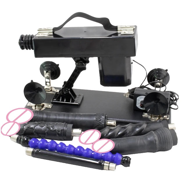 Sex Machine Gun, Adjustable Speed, Male and Female Sex Toys