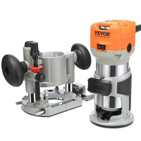 Houtfreesmachine, 125PK, 800W, Compact, 6 Variabele Snelheden