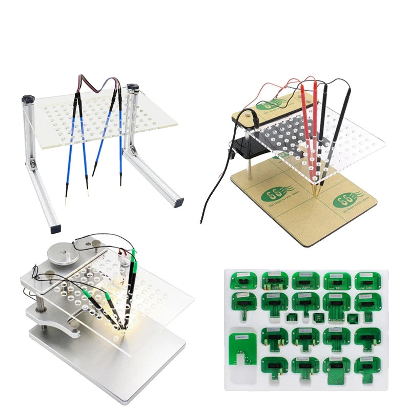 LED BDM Frame, Stainless Steel Construction, 22 Adapters