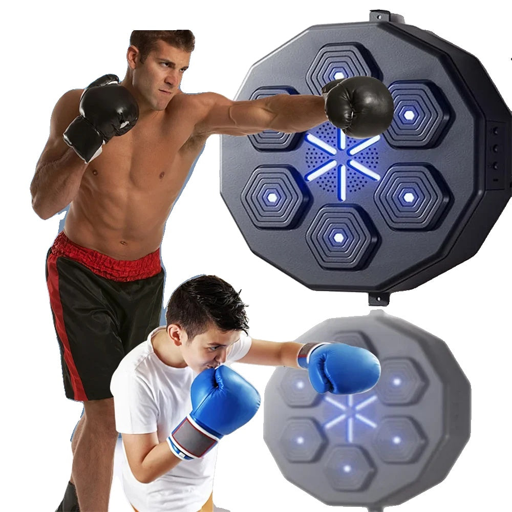 Music Boxing Machine, Bluetooth Boxing trainer, Wall mounted for Adults and Children