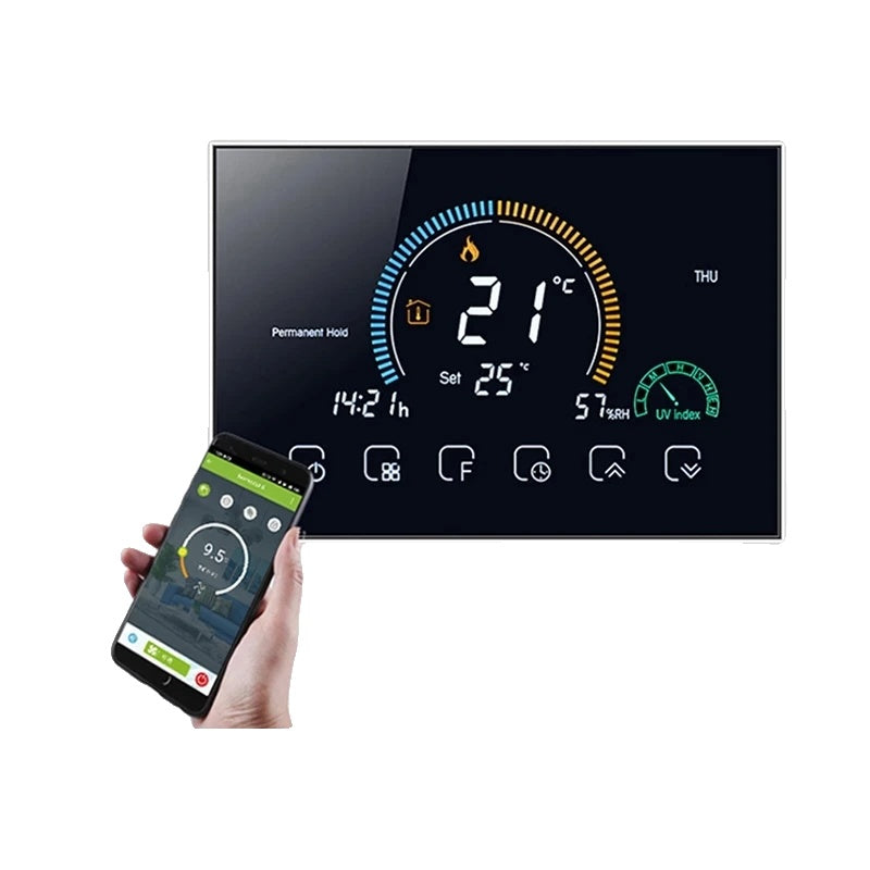 Smart Thermostat, WiFi Connectivity, Voice Control