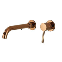 Bathroom Faucet, Brass Construction, Wall Mount Spout