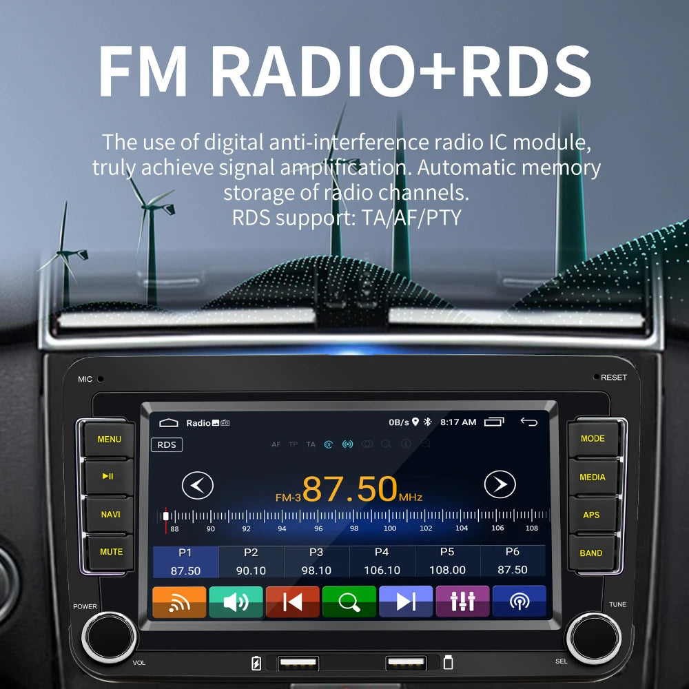 2 din Android Car Radio, with GPS and WIFI