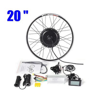 Electric Bicycle Conversion Kit, 48V 1000W, 20in