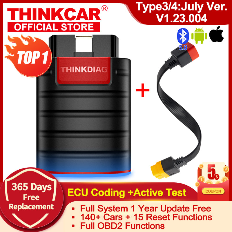 OBD2 Diagnostic Tool, Full System, ECU Coding