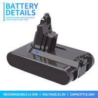 Dyson Replacement Battery, 216V, 6000mAh