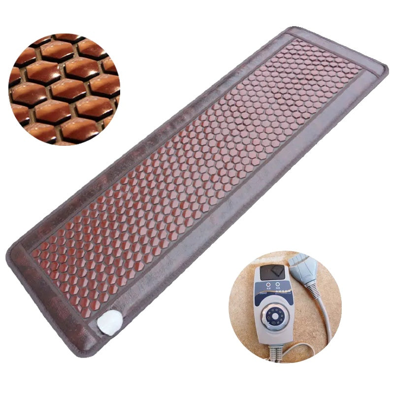 Heated Jade Mattress, Natural Tourmaline Therapy, Infrared Heating