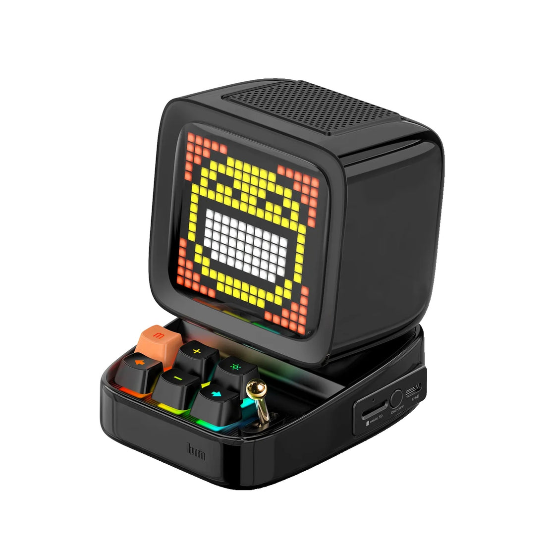 Portable Speaker, Retro Pixel Art, Bluetooth