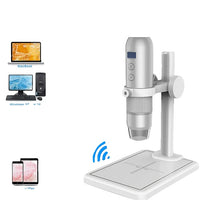 Wireless Digital Microscope, Adjustable Magnification, 5 Inch Screen