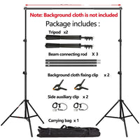 Backdrop Stand, Photo Video Studio, Background Support System