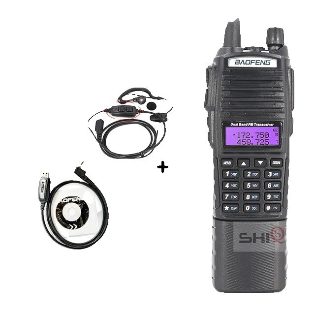 Baofeng Walkie Talkie, Extended Battery, 10 KM Range