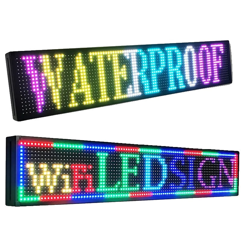 Outdoor LED Sign, Full Color, Wifi Connectivity